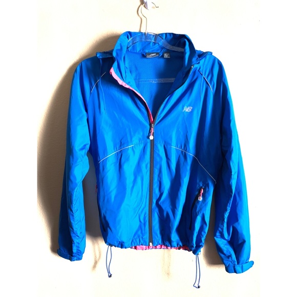 New Balance Jackets & Blazers - New Balance | Blue & Pink Windbreaker
